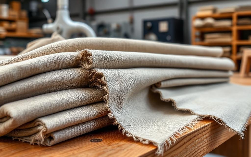 European fabric swatches and textiles